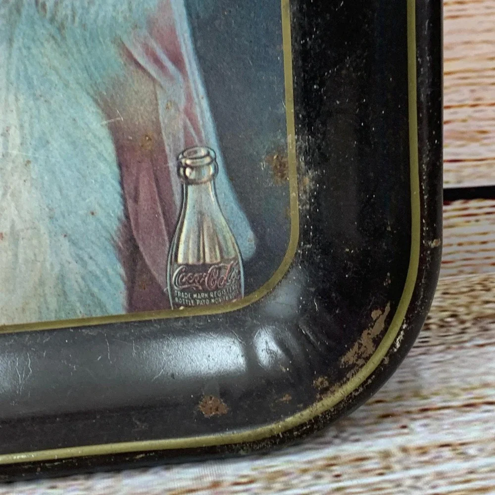 1973 Coca-Cola Metal Serving‎ Tray 1925 Advertisement Reproduction Drink Coke